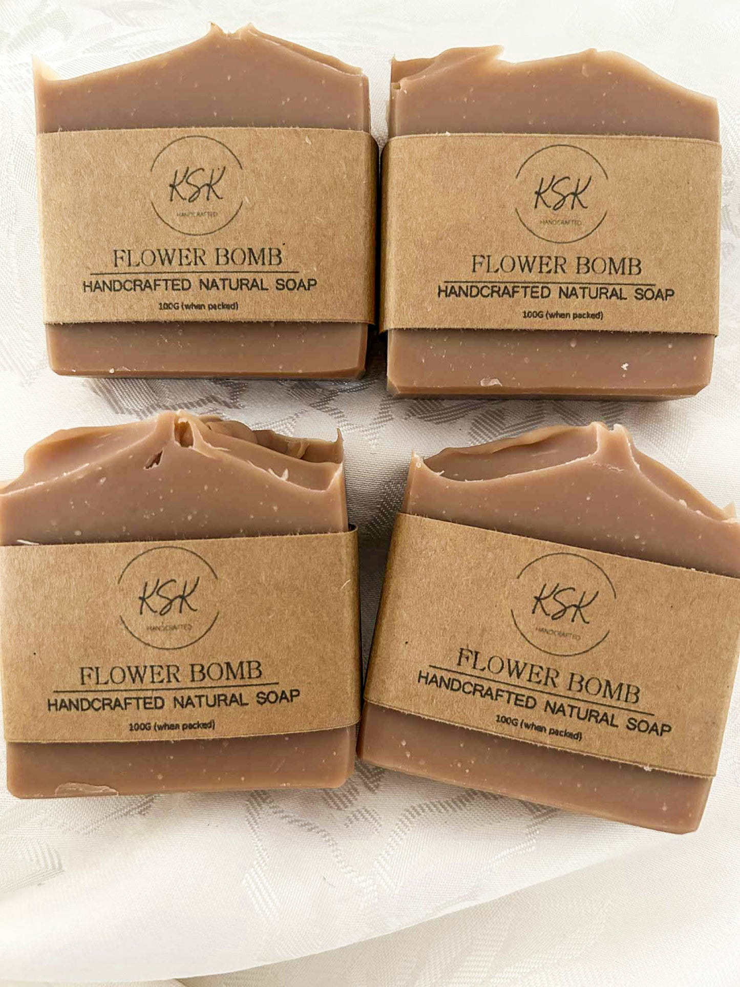 Flower Bomb Natural Soap