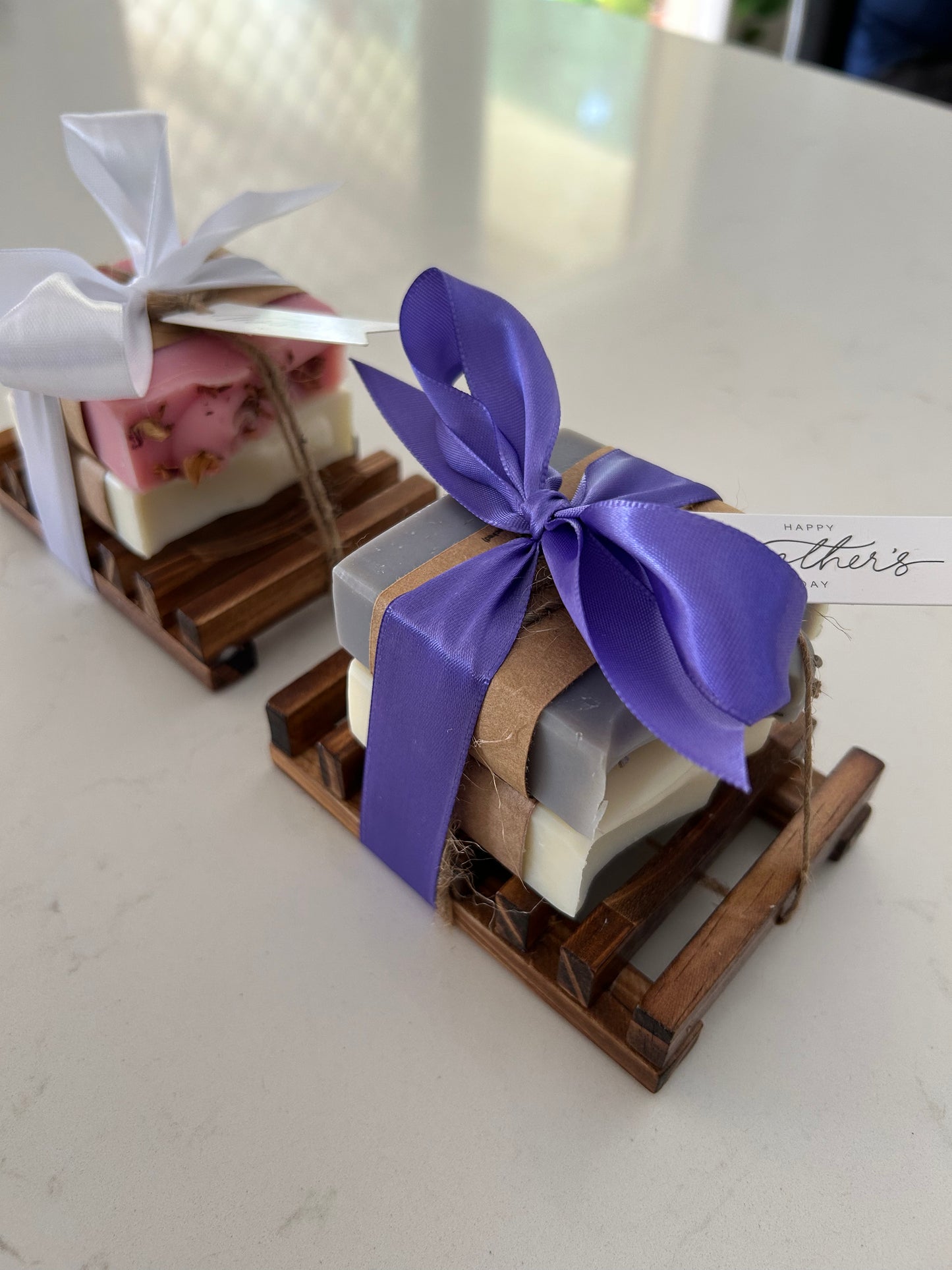 Soap plus soap dish